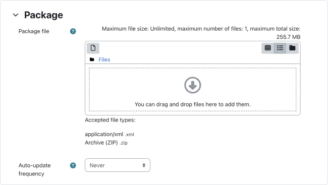 How to upload a SCORM module in Moodle LMS How to upload a SCORM module in Moodle LMS